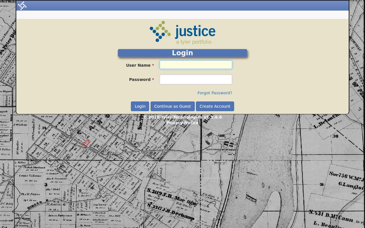 Carroll County criminal records Tyler court case guest search
