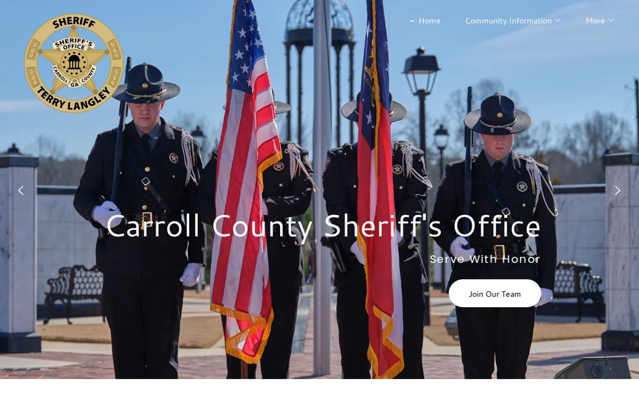 Carroll County criminal records sheriff office contact channel